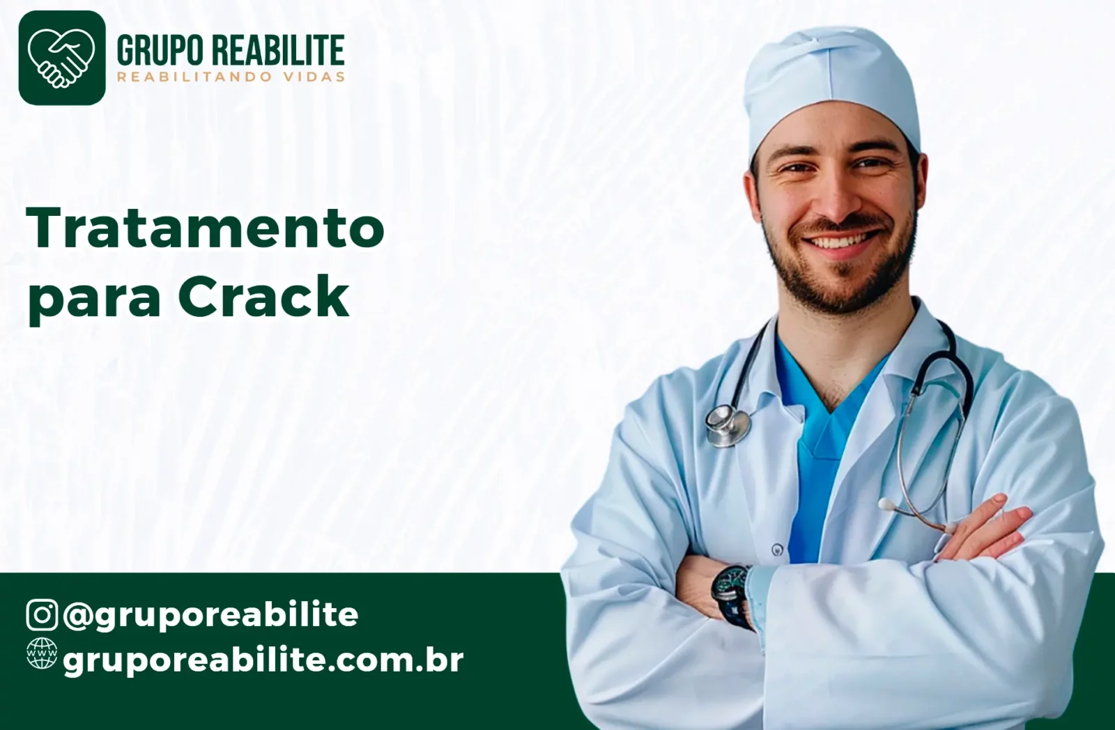 Tratamento para Crack: Ajuda e Clínicas para Dependentes de Crack | Grupo Reabilite