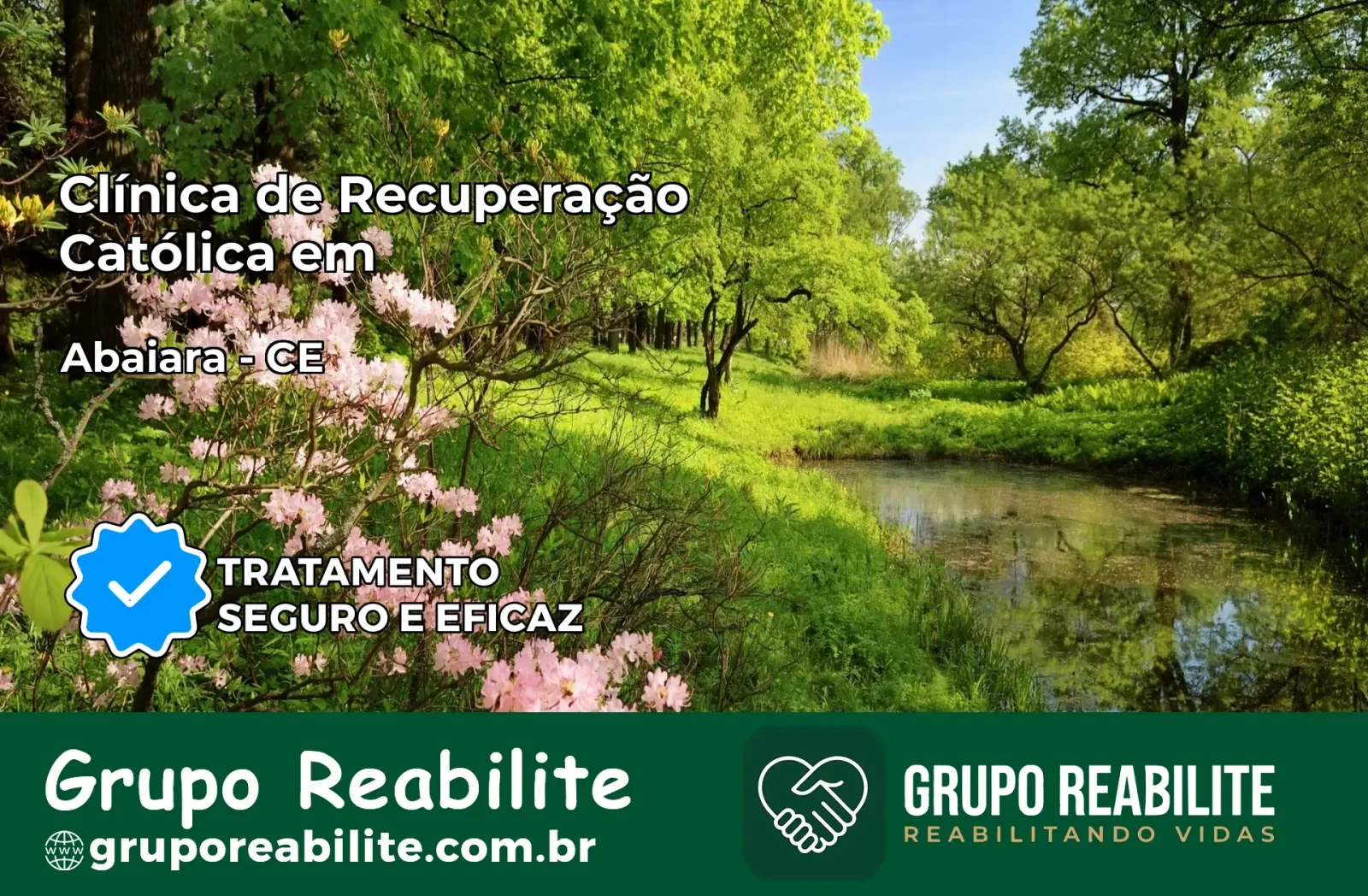 Clínica de Recuperação Católica em Abaiara | Internação 24h