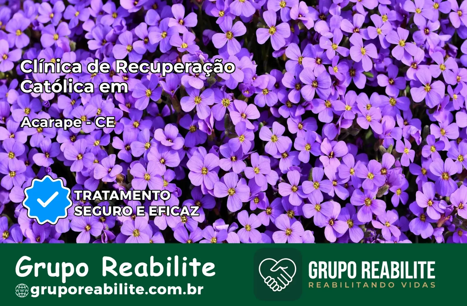 Clínica de Recuperação Católica em Acarape | Internação 24h
