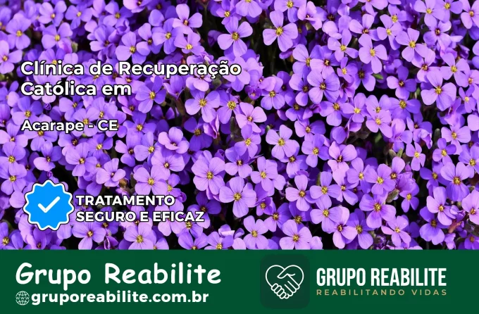 Clínica de Recuperação Católica em Acarape | Internação 24h