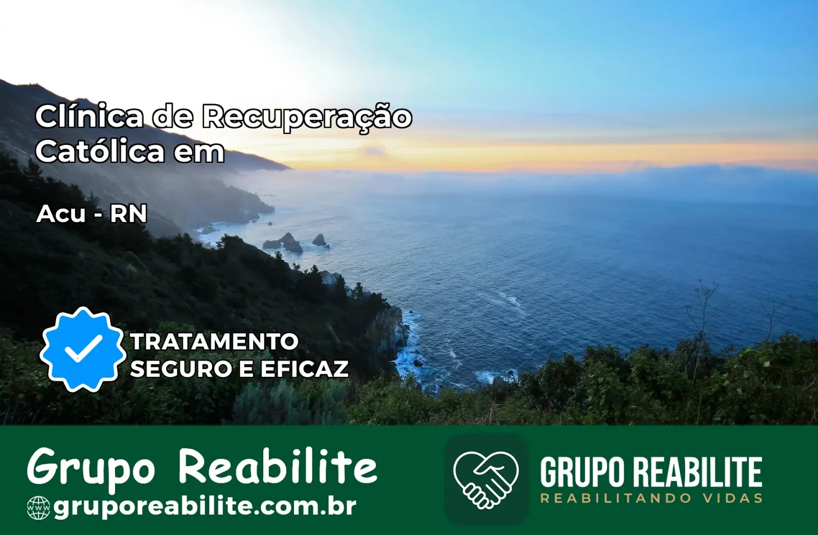 Clínica de Recuperação Católica em Açu | Internação 24h