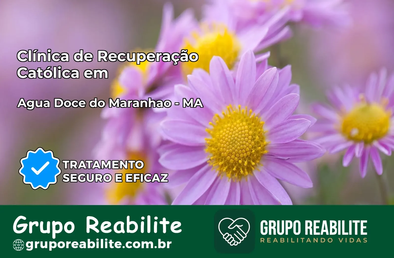 Clínica de Recuperação Católica em Água Doce do Maranhão | Internação 24h