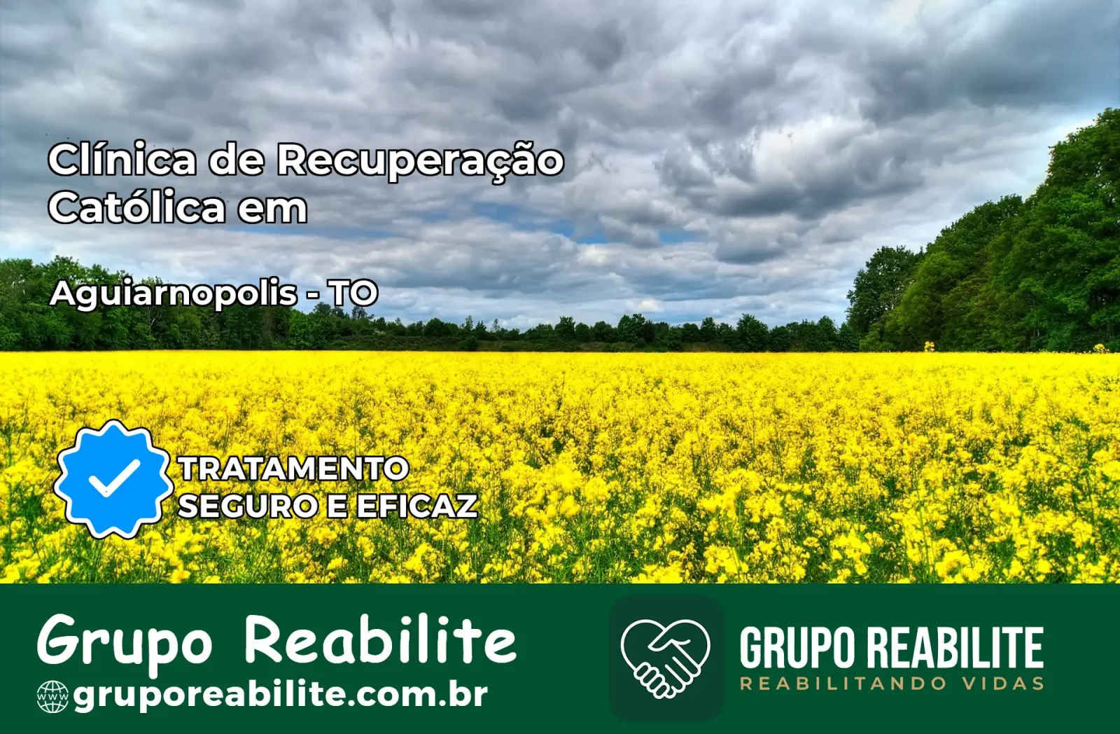 Clínica de Recuperação Católica em Aguiarnópolis | Internação 24h