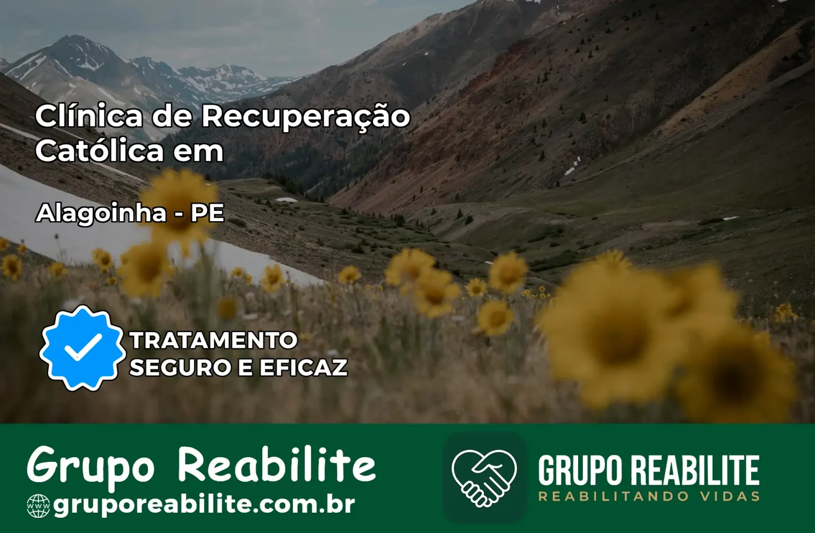 Clínica de Recuperação Católica em Alagoinha | Internação 24h