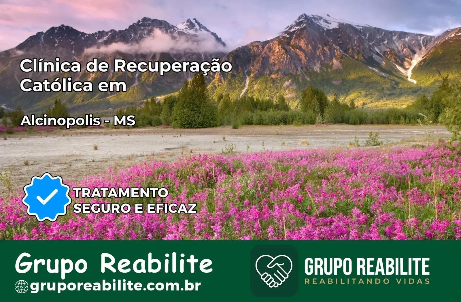 Clínica de Recuperação Católica em Alcinópolis | Internação 24h