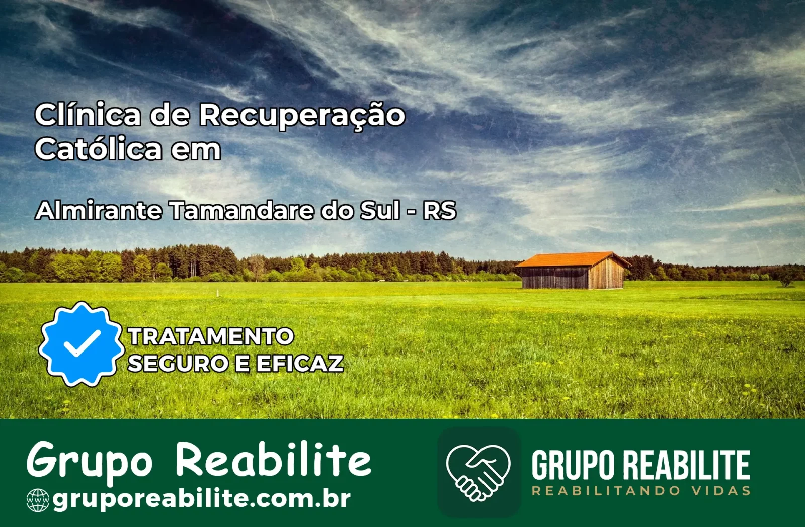 Clínica de Recuperação Católica em Almirante Tamandaré do Sul | Internação 24h