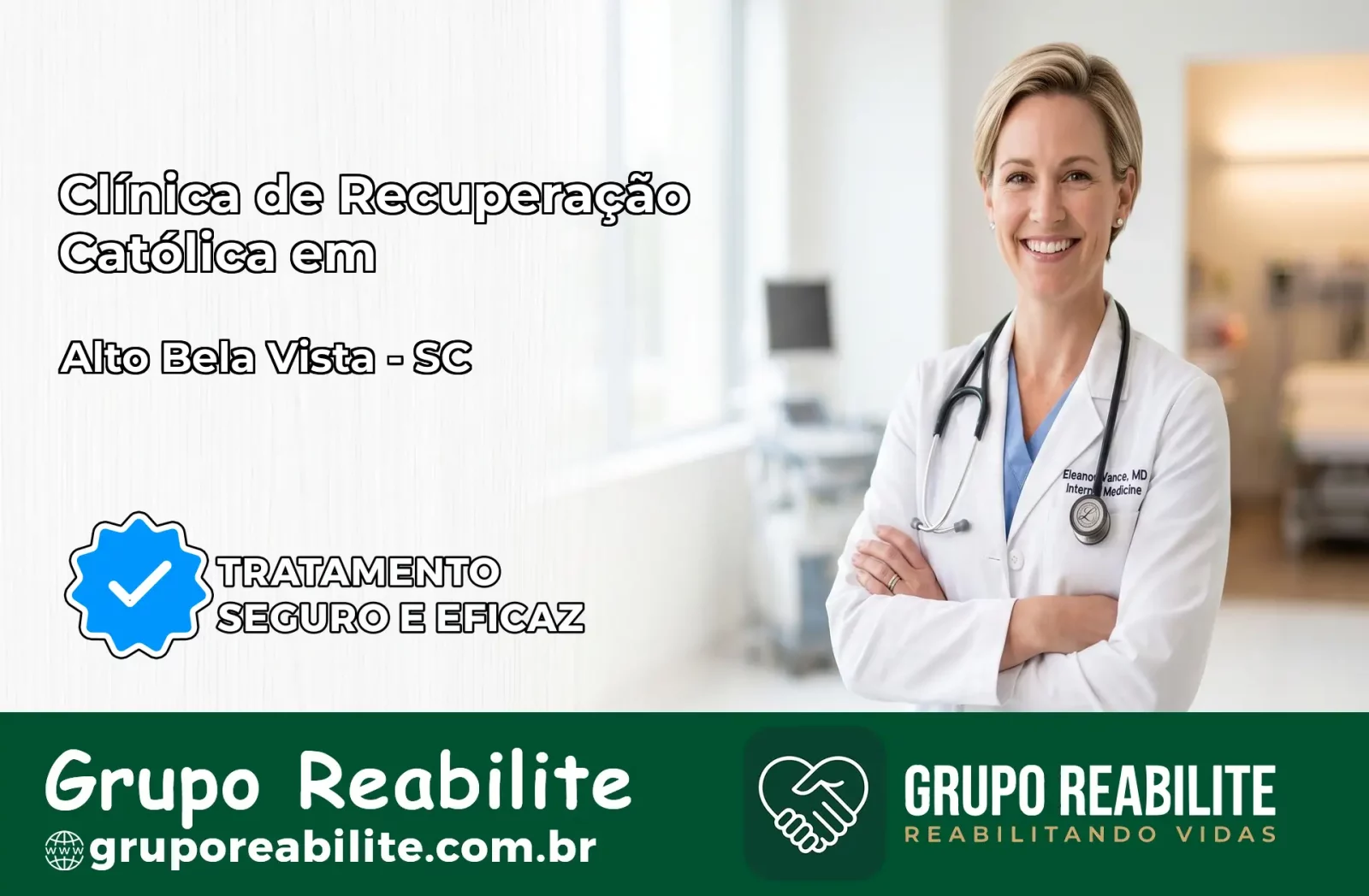 Clínica de Recuperação Católica em Alto Bela Vista | Internação 24h