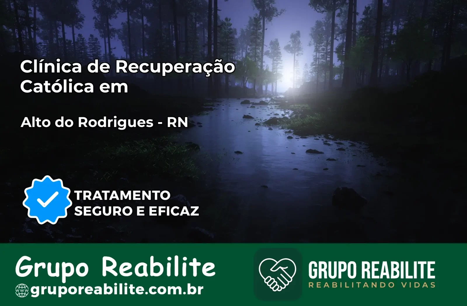 Clínica de Recuperação Católica em Alto do Rodrigues | Internação 24h