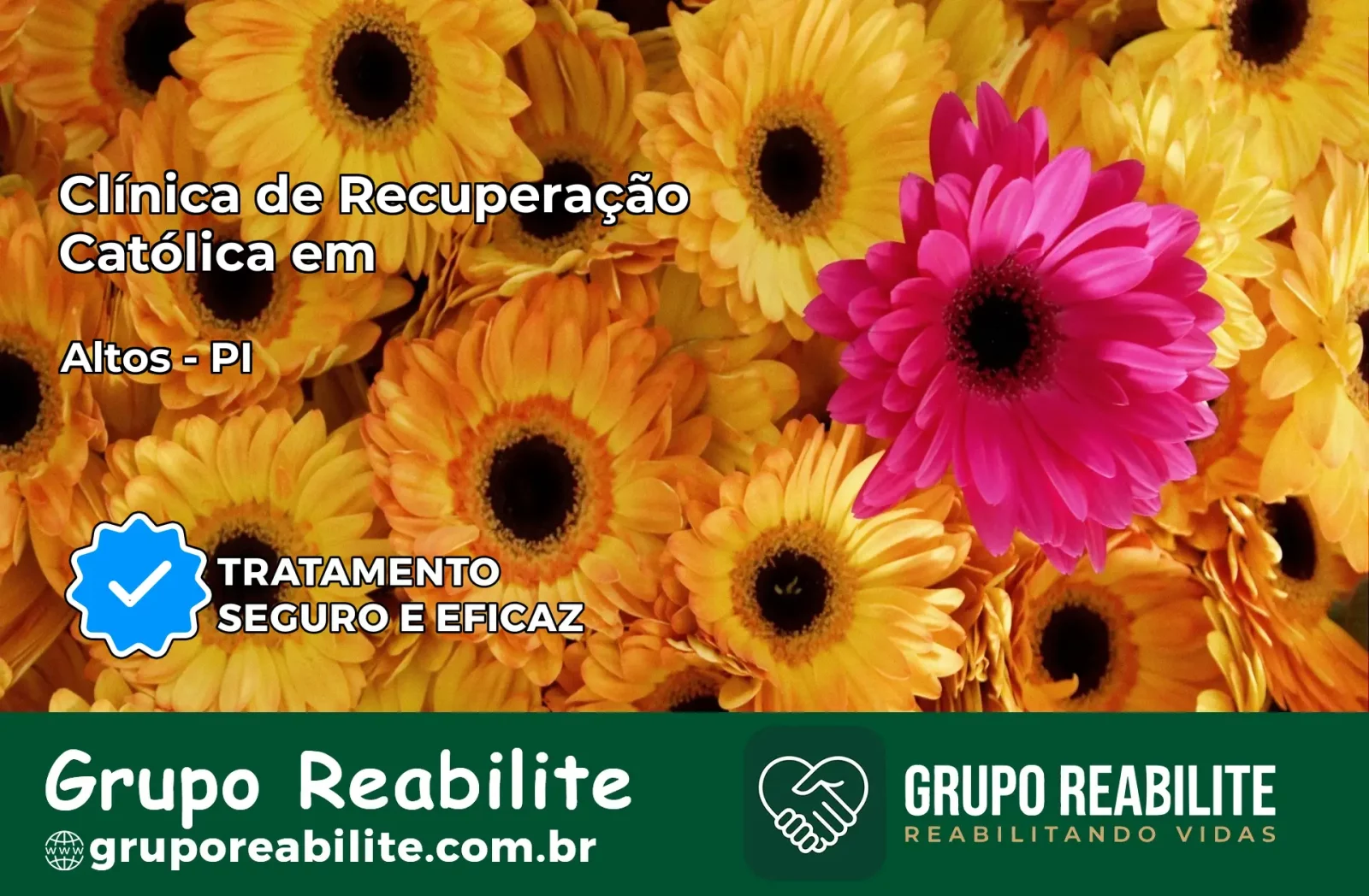 Clínica de Recuperação Católica em Altos | Internação 24h