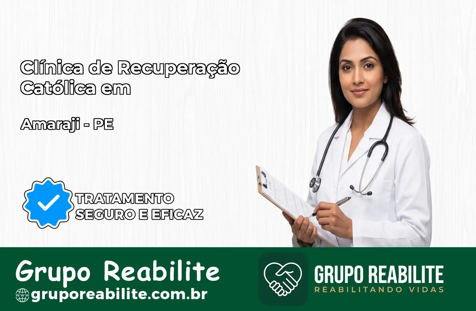 Clínica de Recuperação Católica em Amaraji | Internação 24h
