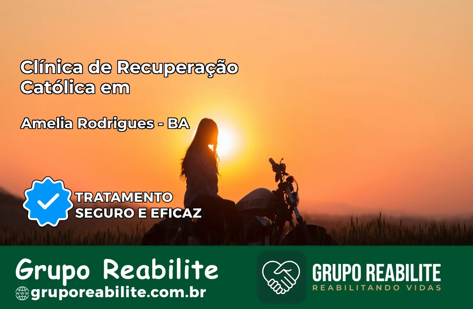 Clínica de Recuperação Católica em Amélia Rodrigues | Internação 24h