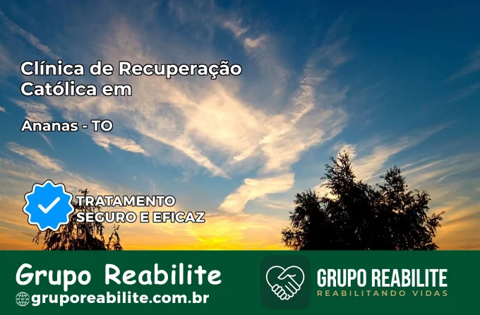 Clínica de Recuperação Católica em Ananás | Internação 24h