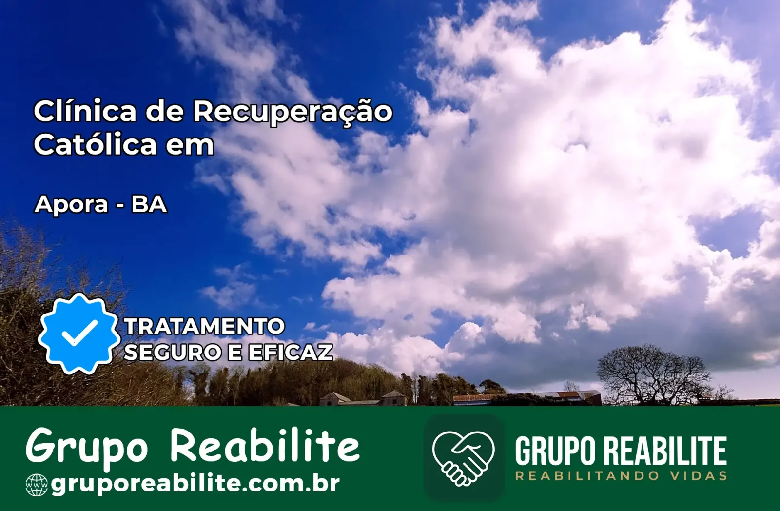 Clínica de Recuperação Católica em Aporá | Internação 24h
