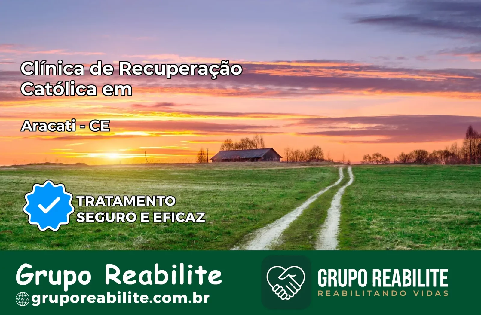 Clínica de Recuperação Católica em Aracati | Internação 24h