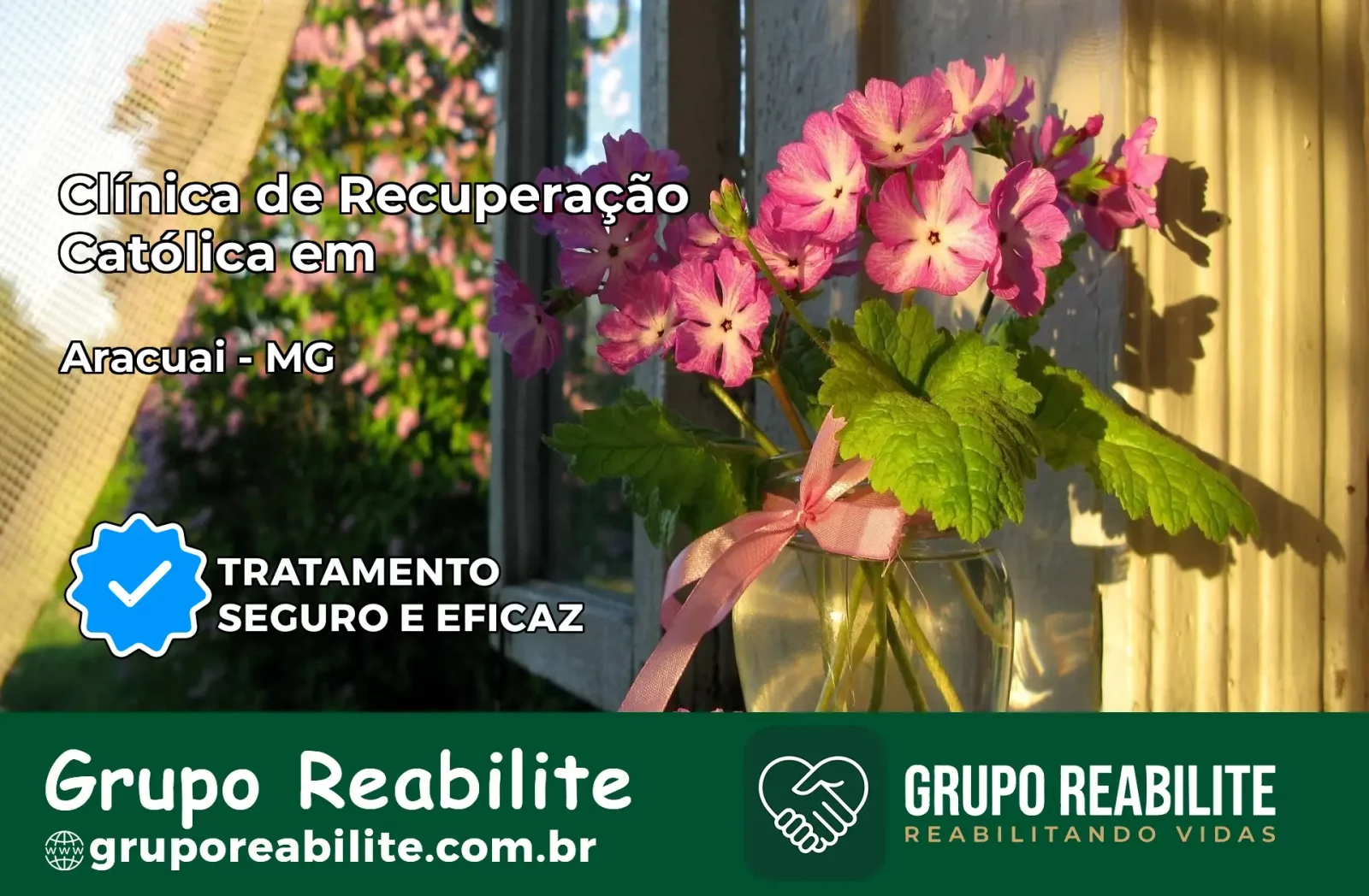Clínica de Recuperação Católica em Araçuaí | Internação 24h