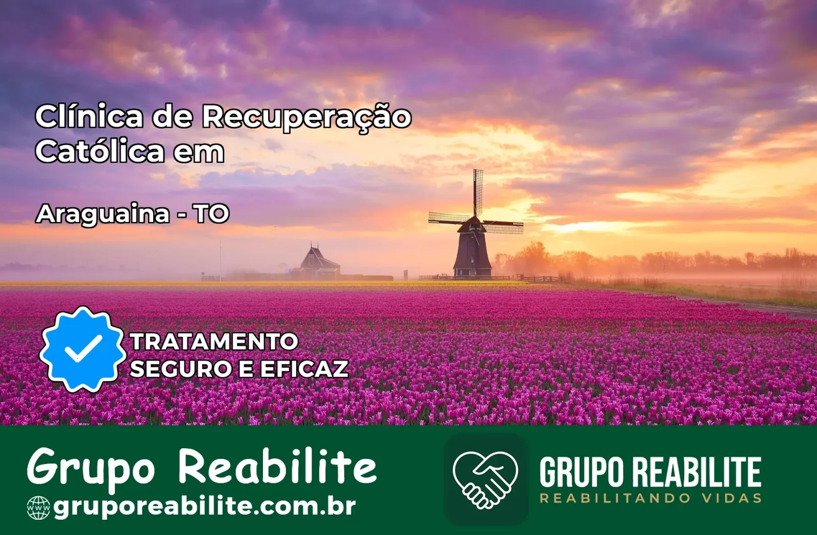 Clínica de Recuperação Católica em Araguaína | Internação 24h