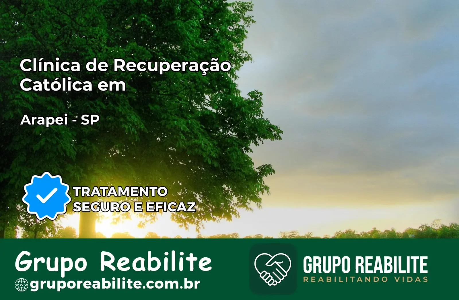 Clínica de Recuperação Católica em Arapeí | Internação 24h