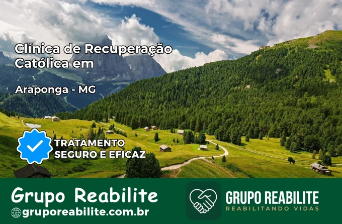 Clínica de Recuperação Católica em Araponga | Internação 24h