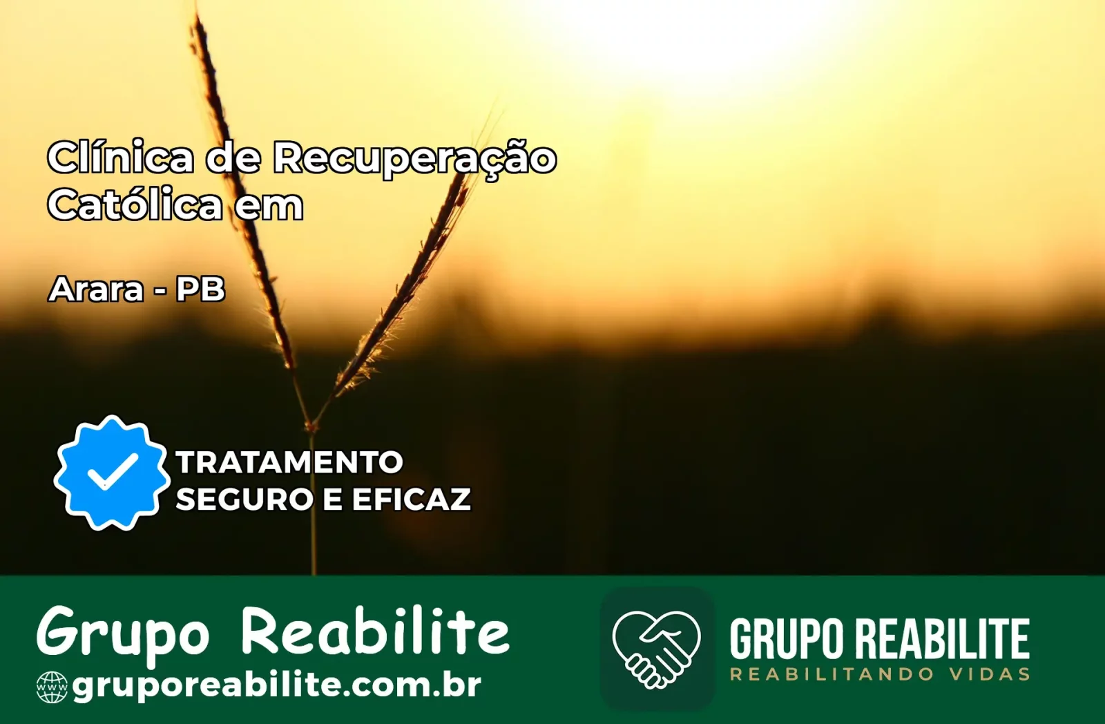 Clínica de Recuperação Católica em Arara | Internação 24h