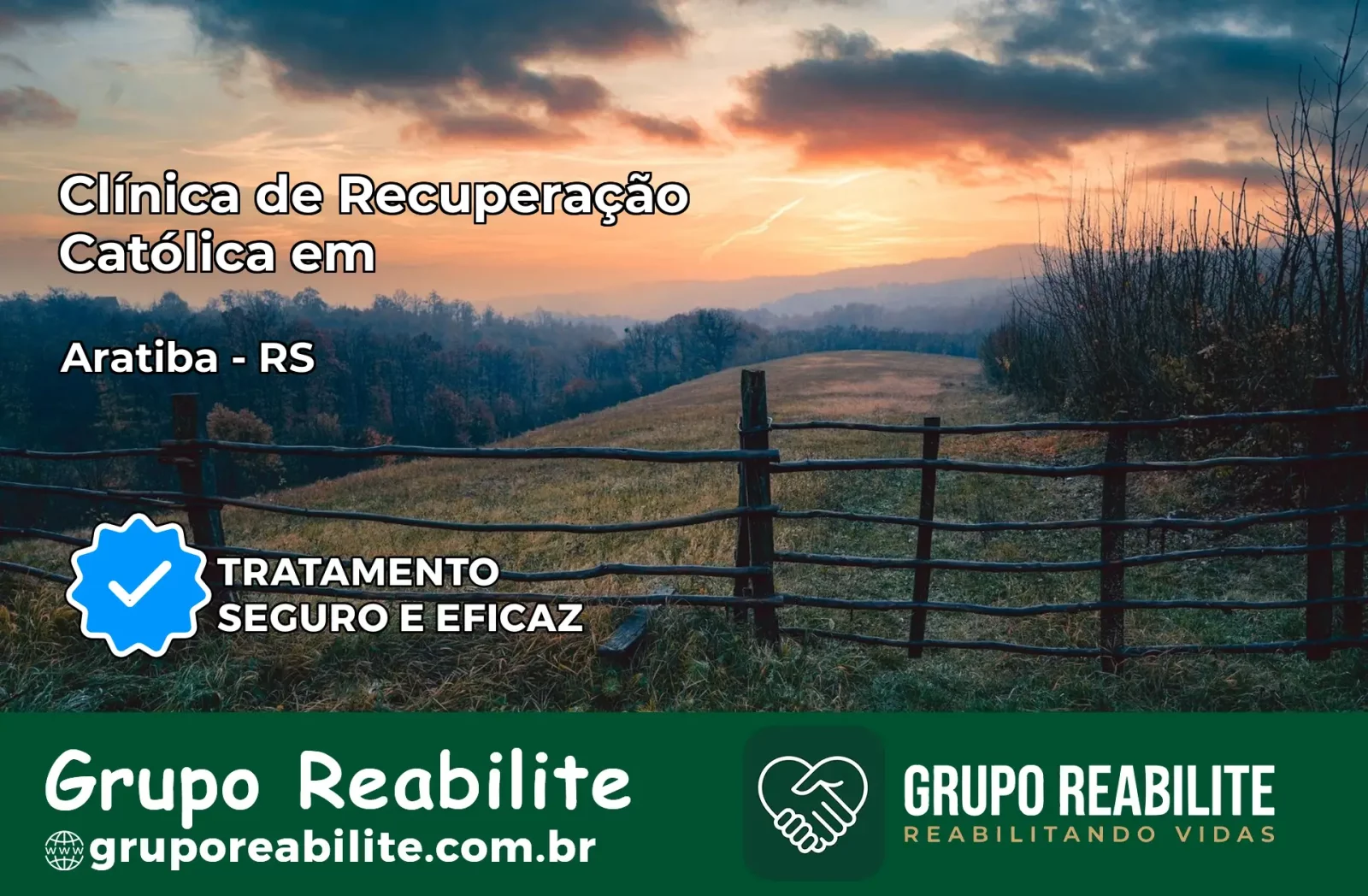 Clínica de Recuperação Católica em Aratiba | Internação 24h