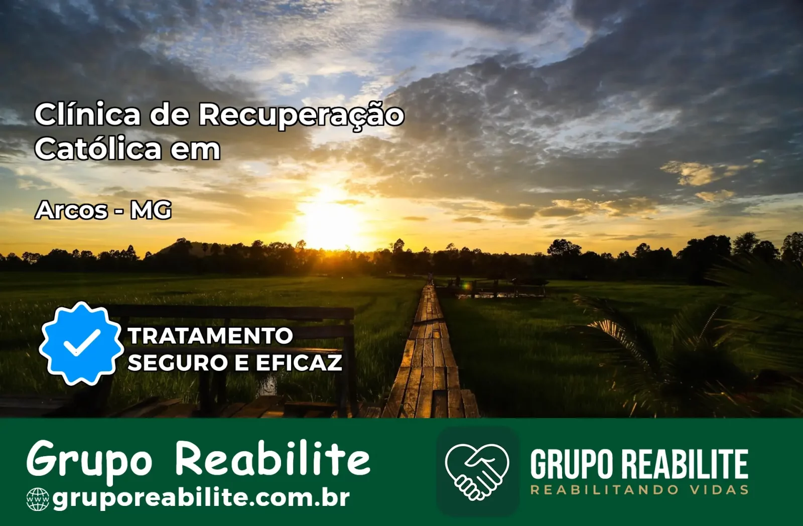 Clínica de Recuperação Católica em Arcos | Internação 24h