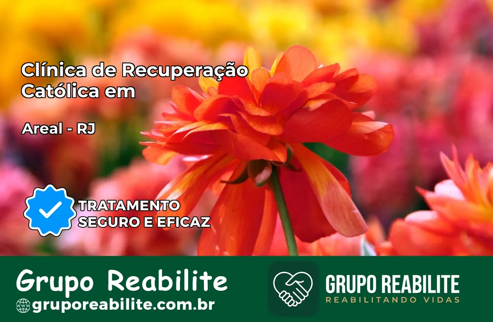 Clínica de Recuperação Católica em Areal | Internação 24h