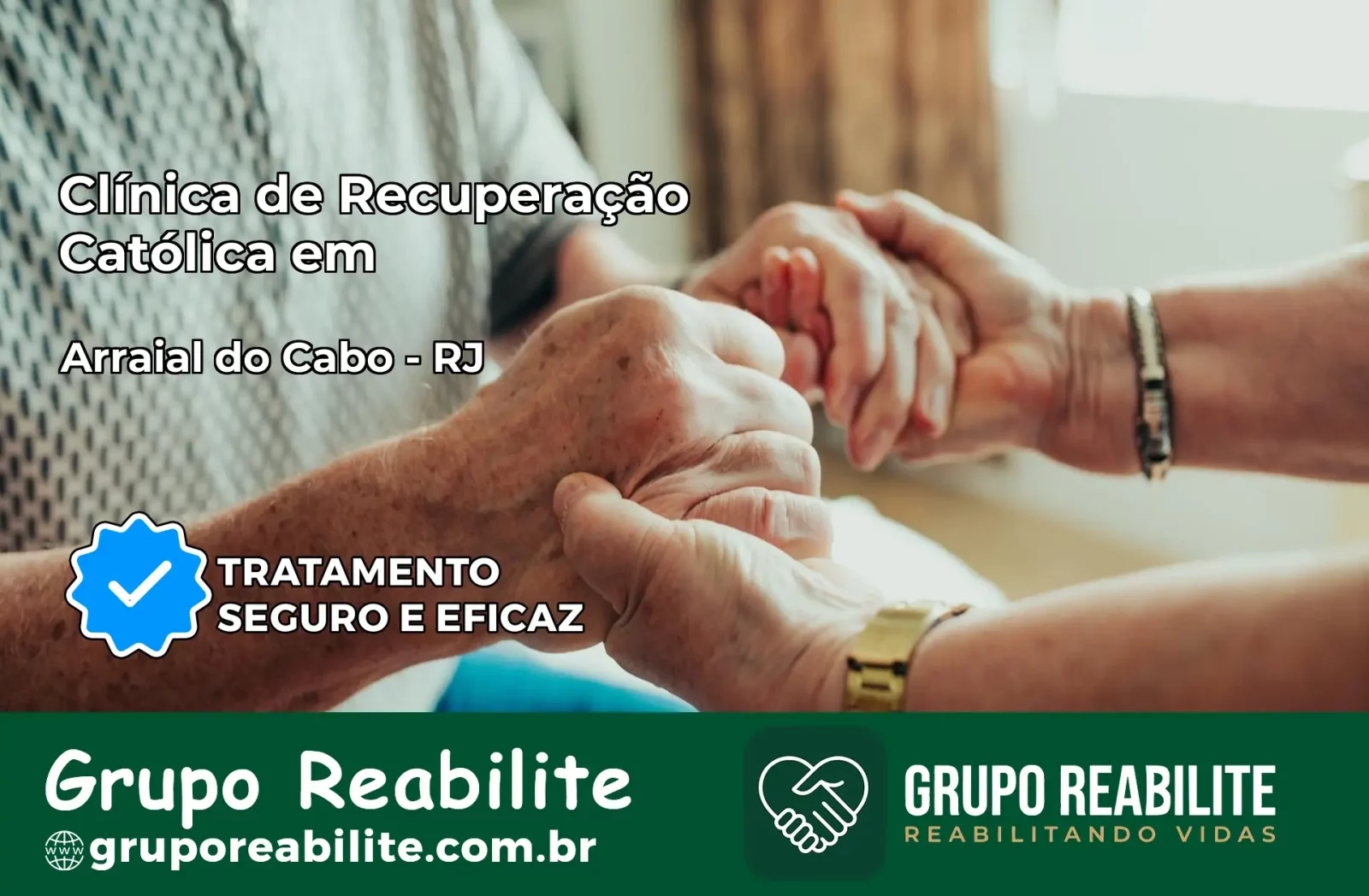 Clínica de Recuperação Católica em Arraial do Cabo | Internação 24h