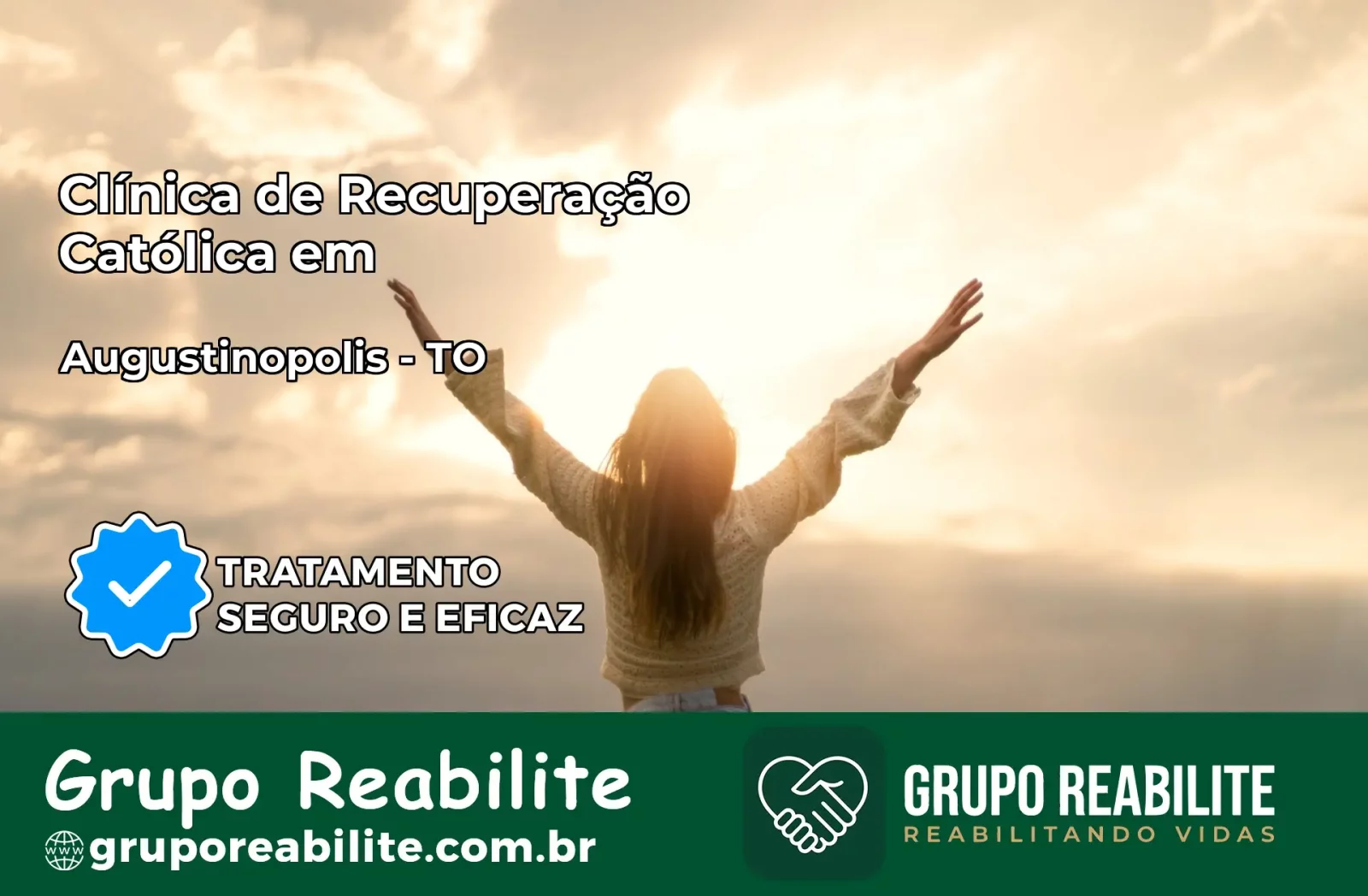 Clínica de Recuperação Católica em Augustinópolis | Internação 24h