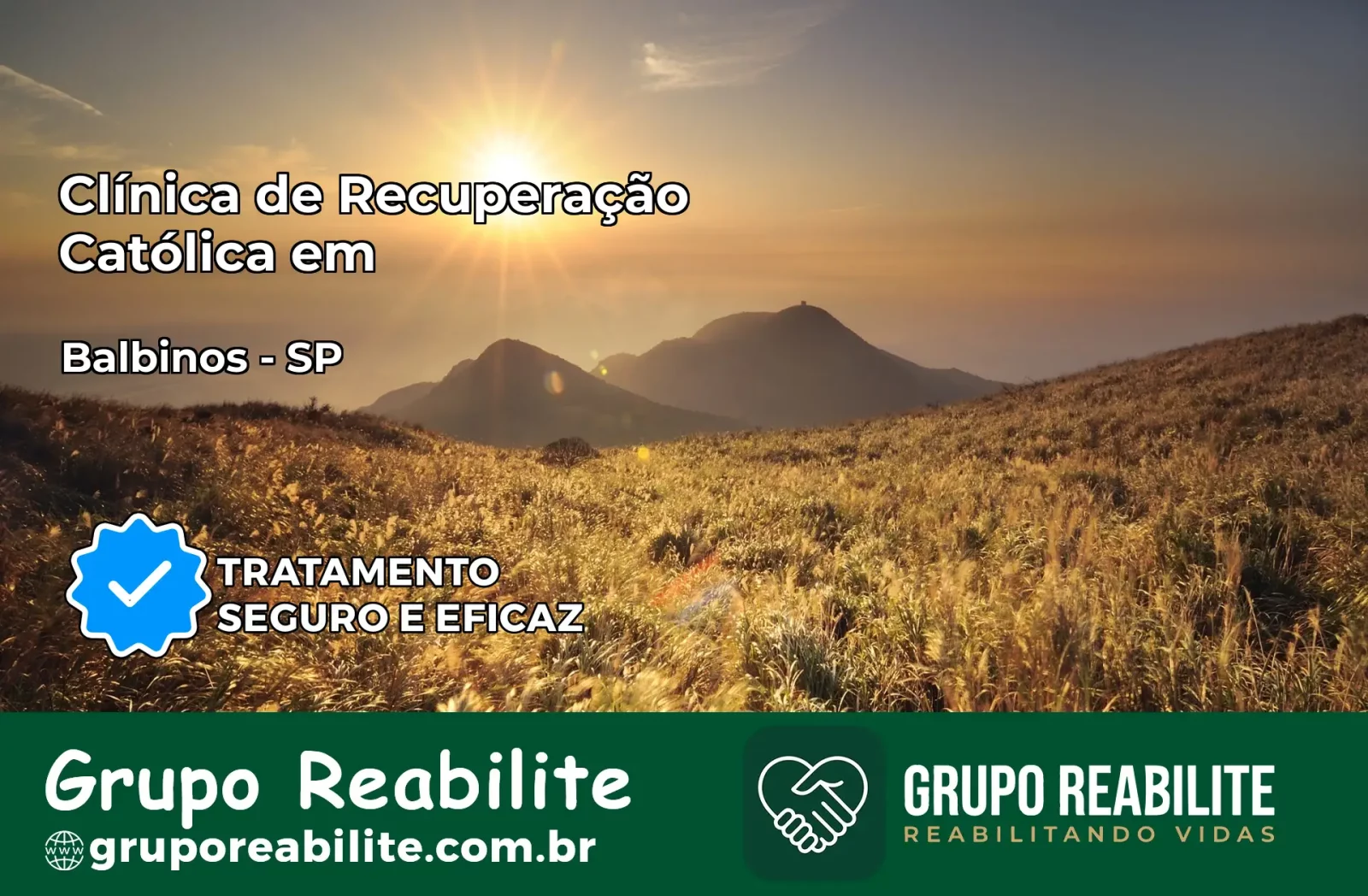 Clínica de Recuperação Católica em Balbinos | Internação 24h