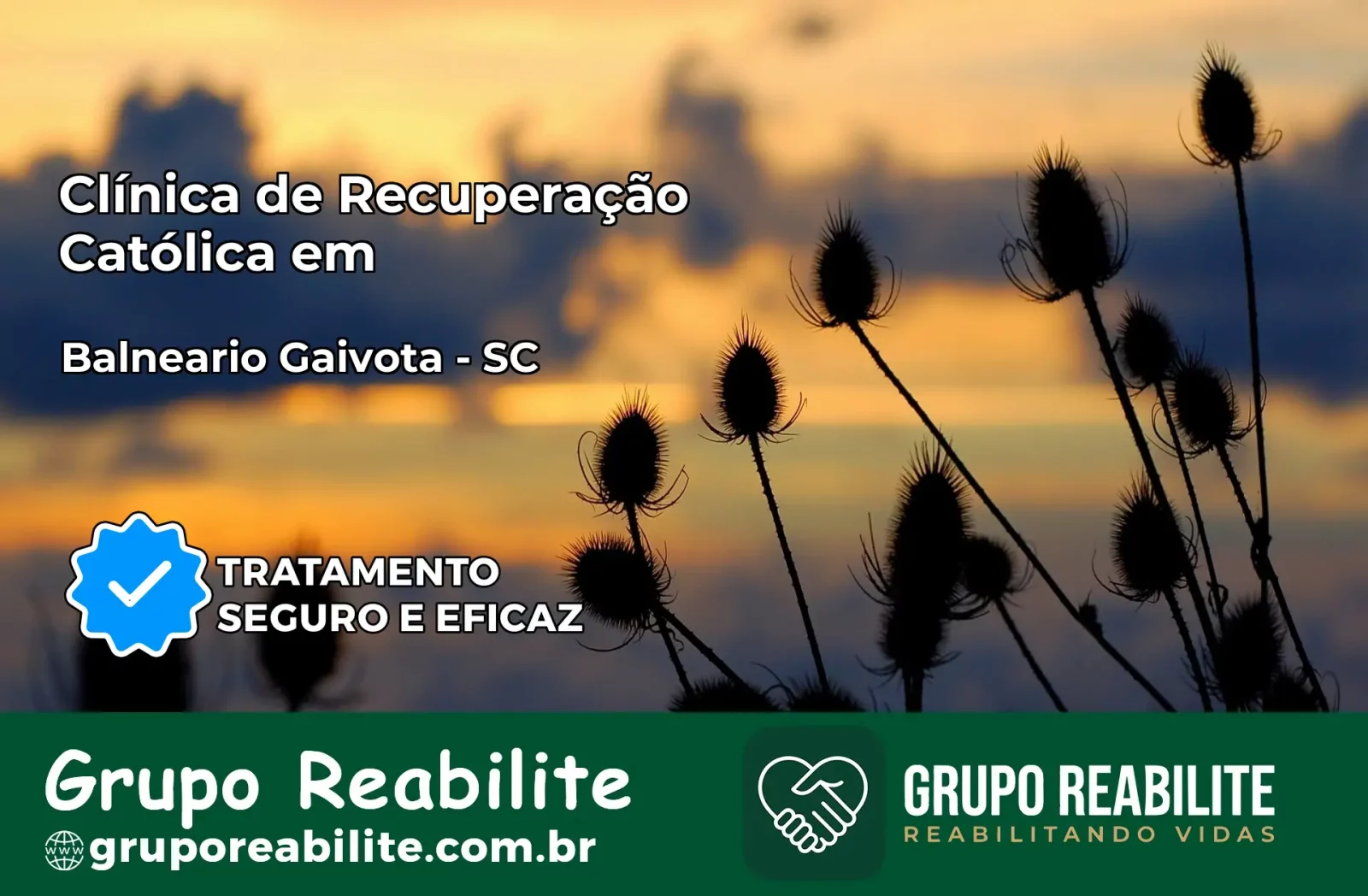 Clínica de Recuperação Católica em Balneário Gaivota | Internação 24h