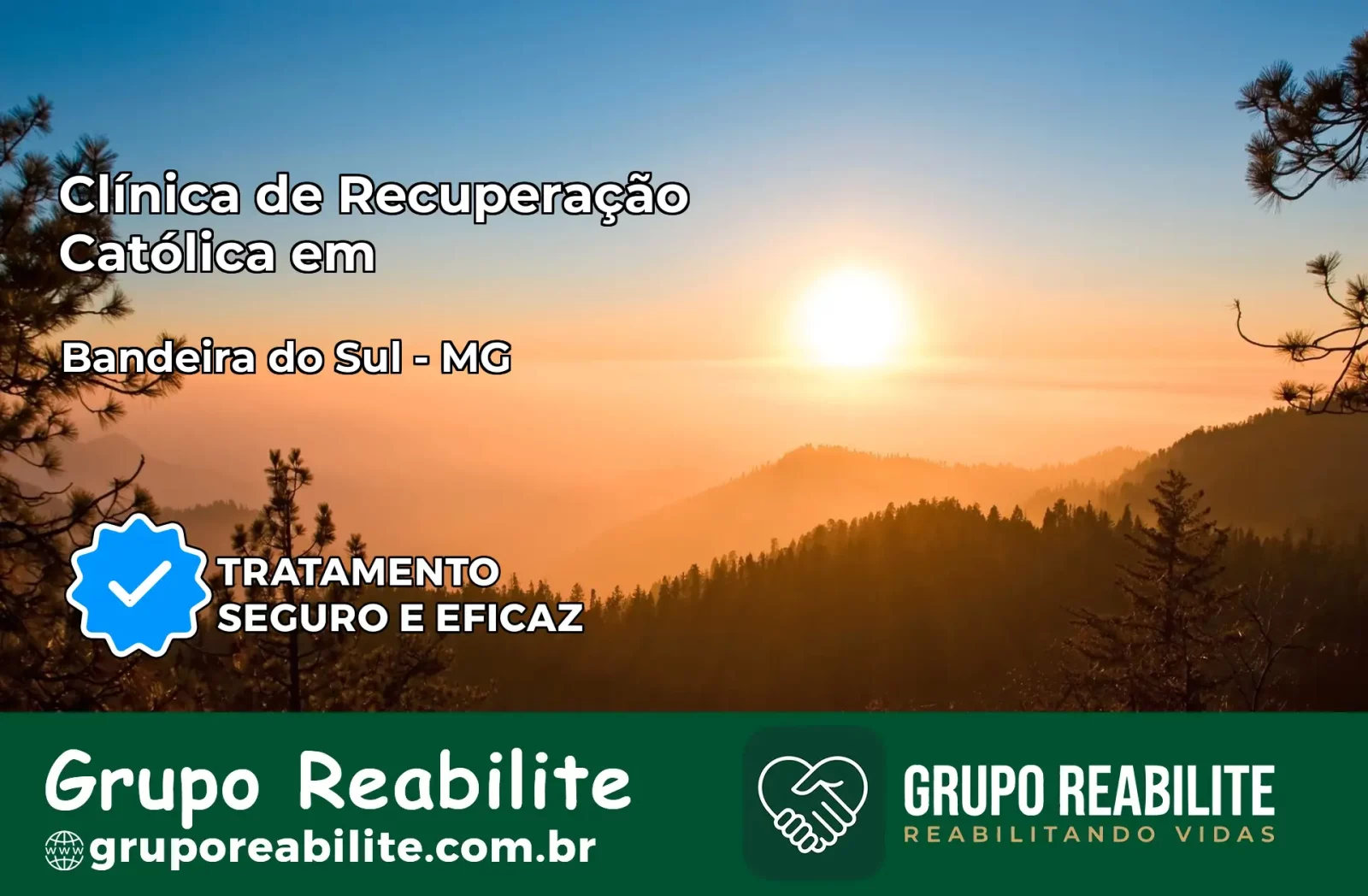 Clínica de Recuperação Católica em Bandeira do Sul | Internação 24h