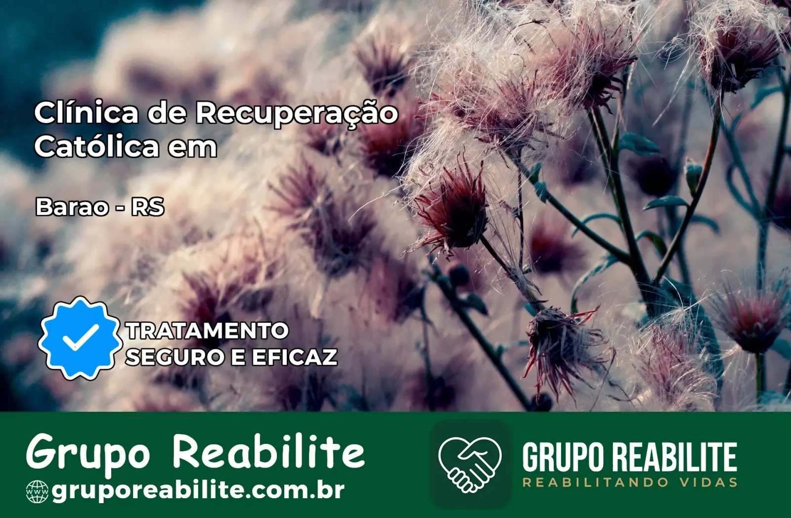 Clínica de Recuperação Católica em Barão | Internação 24h