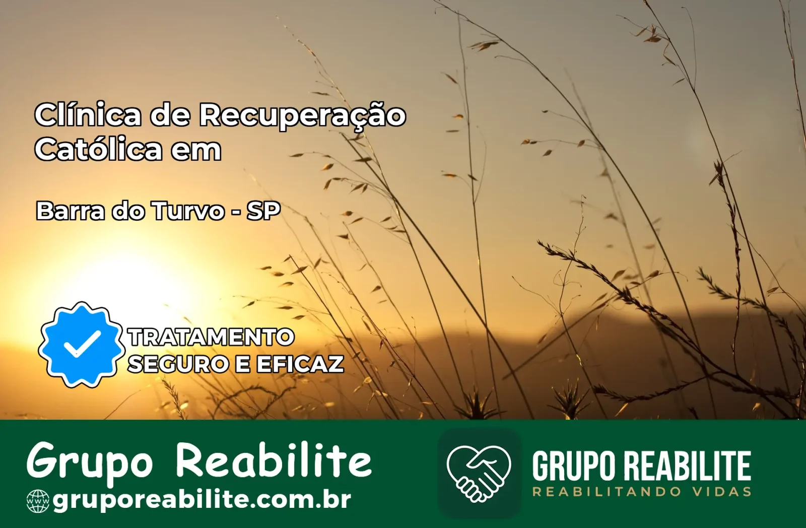 Clínica de Recuperação Católica em Barra do Turvo | Internação 24h