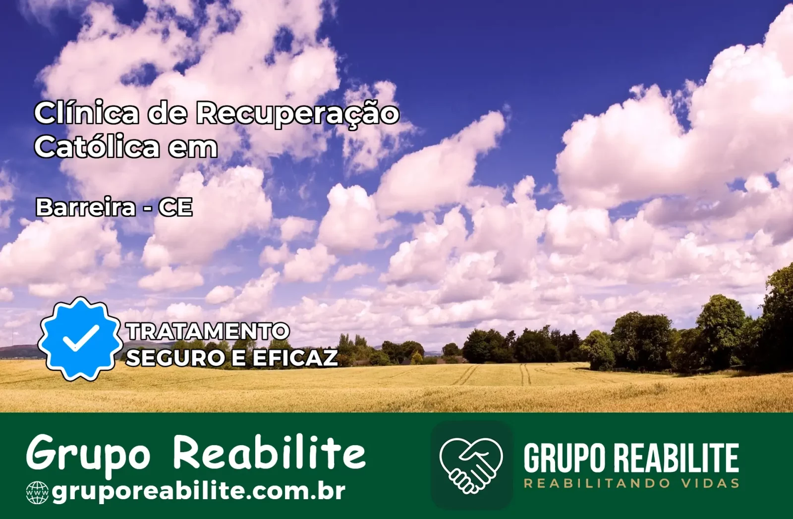 Clínica de Recuperação Católica em Barreira | Internação 24h