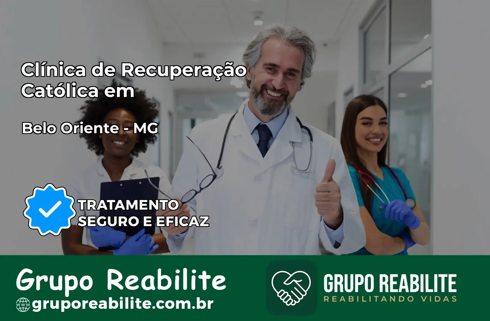 Clínica de Recuperação Católica em Belo Oriente | Internação 24h