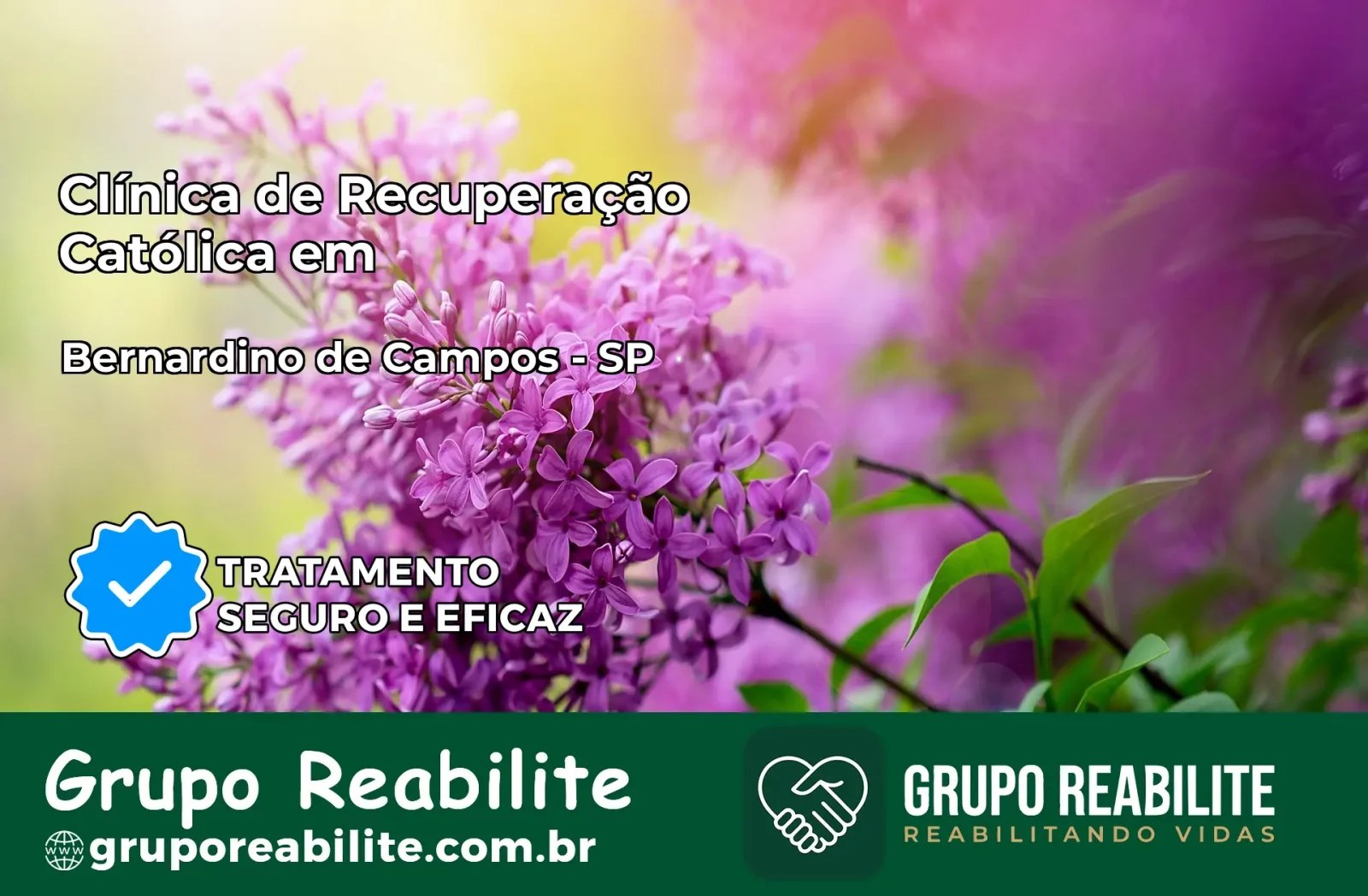 Clínica de Recuperação Católica em Bernardino de Campos | Internação 24h