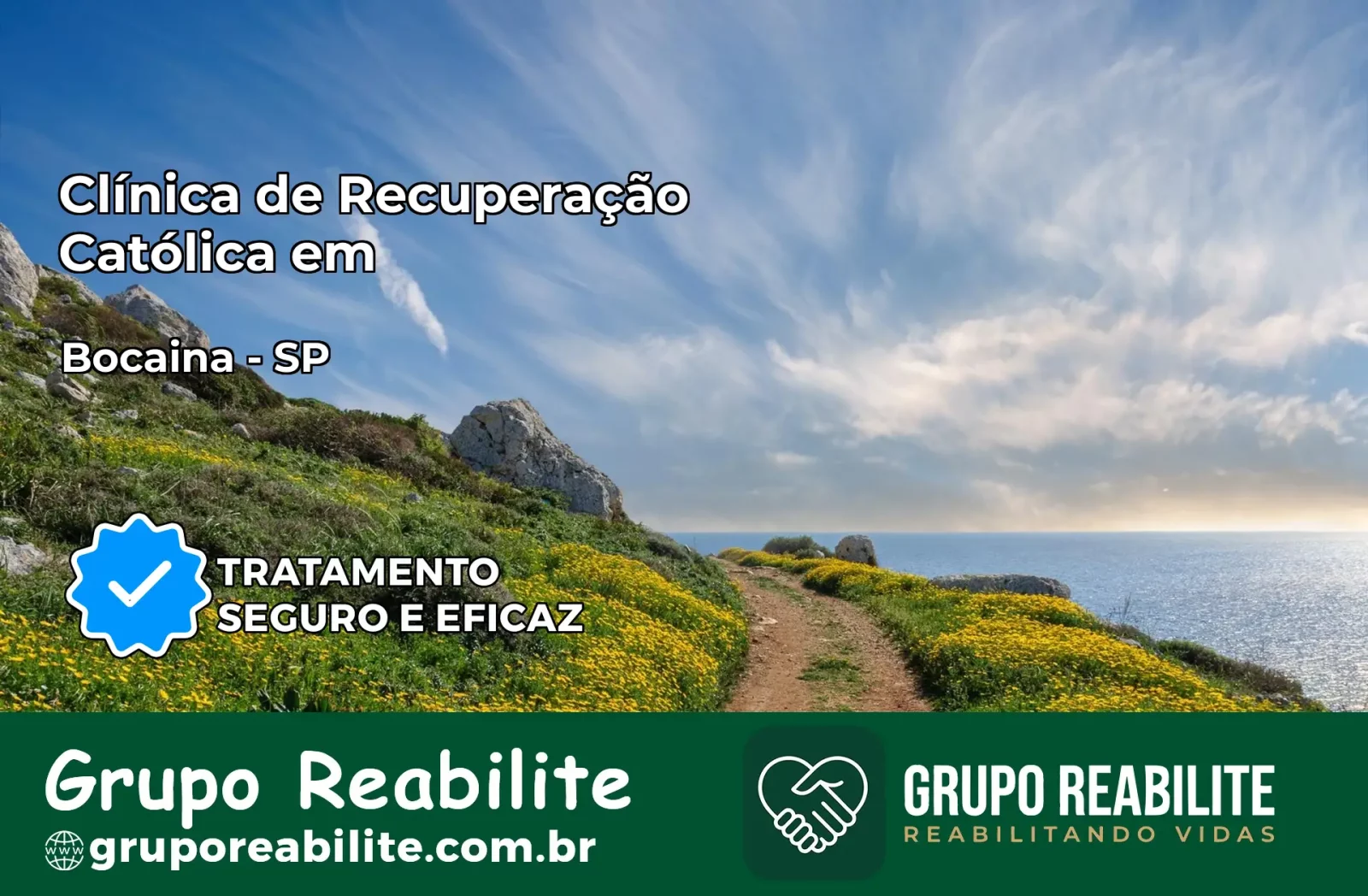 Clínica de Recuperação Católica em Bocaina | Internação 24h