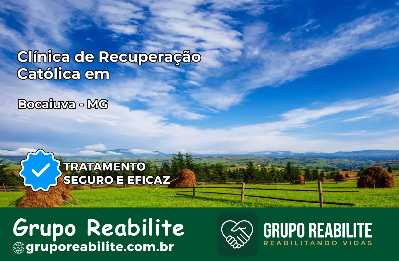 Clínica de Recuperação Católica em Bocaiúva | Internação 24h