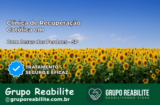Clínica de Recuperação Católica em Bom Jesus dos Perdões | Internação 24h