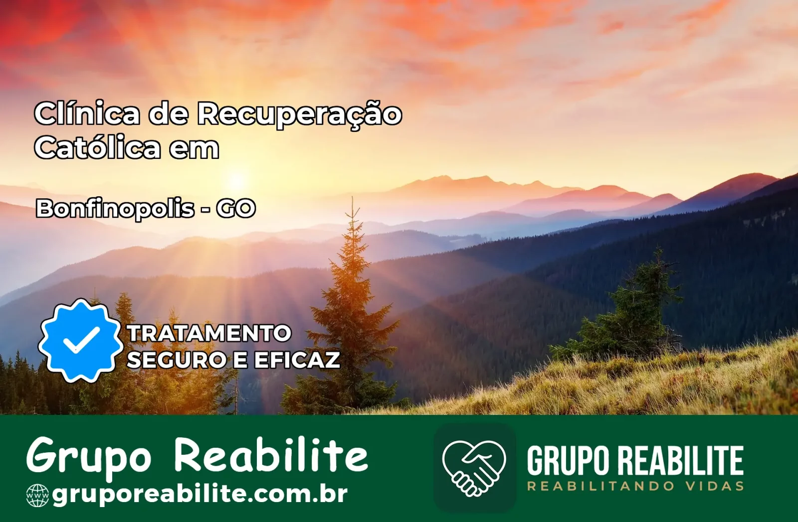 Clínica de Recuperação Católica em Bonfinópolis | Internação 24h