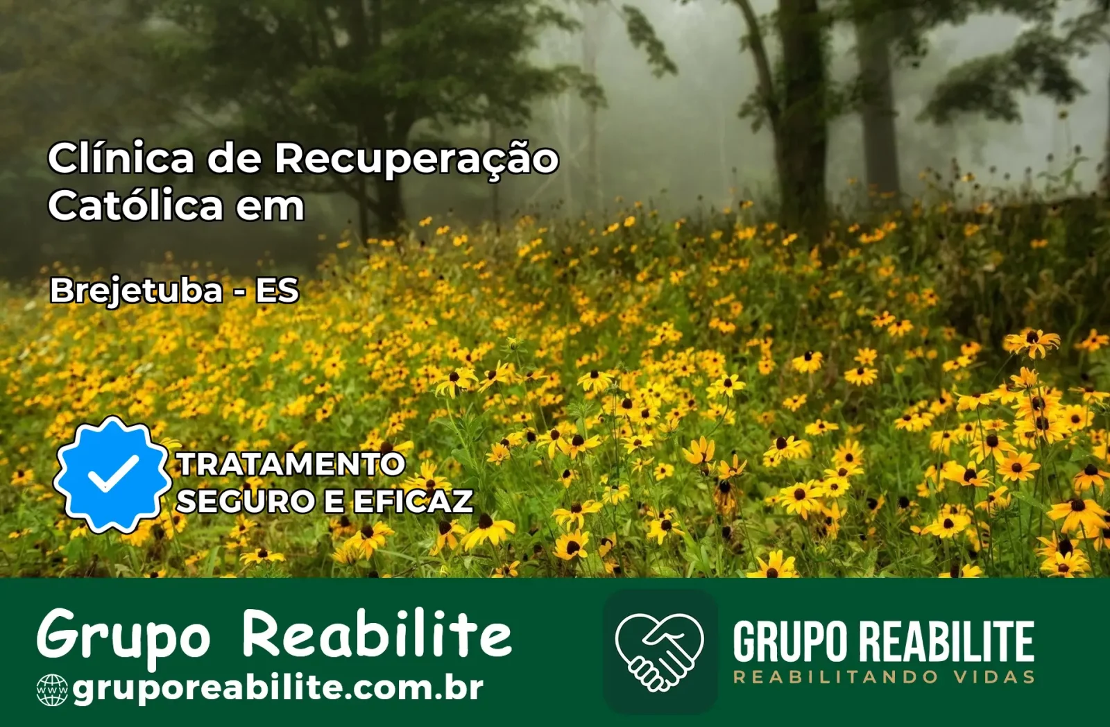 Clínica de Recuperação Católica em Brejetuba | Internação 24h