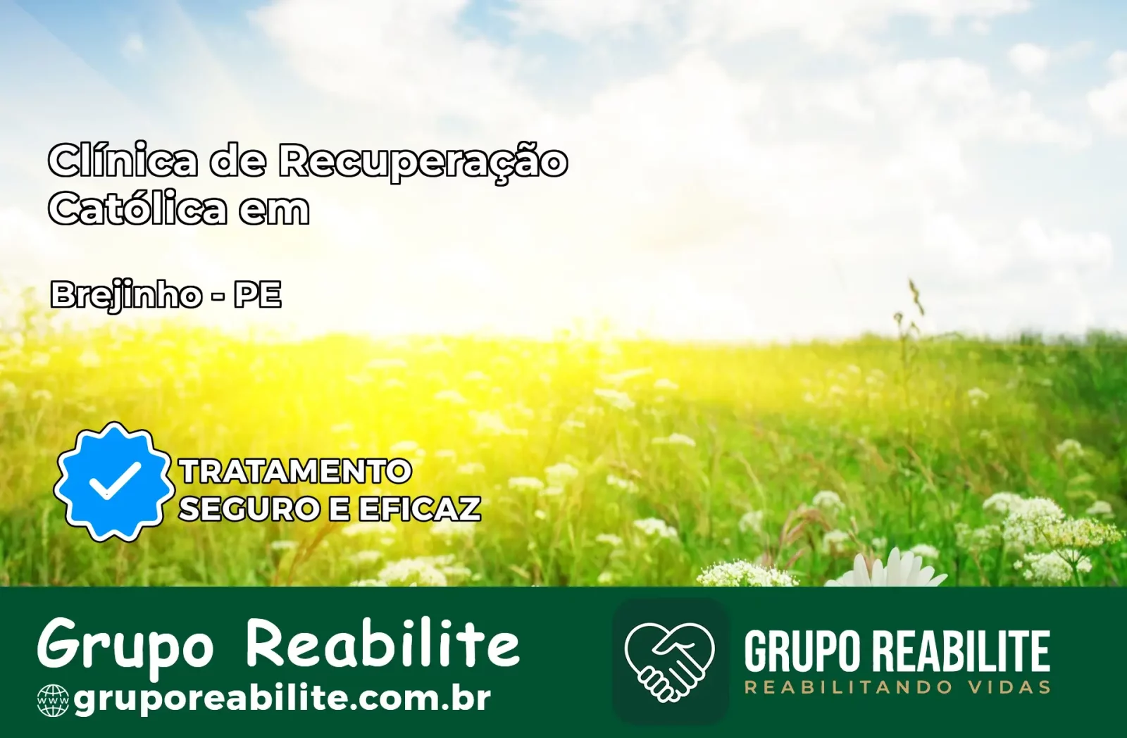 Clínica de Recuperação Católica em Brejinho | Internação 24h