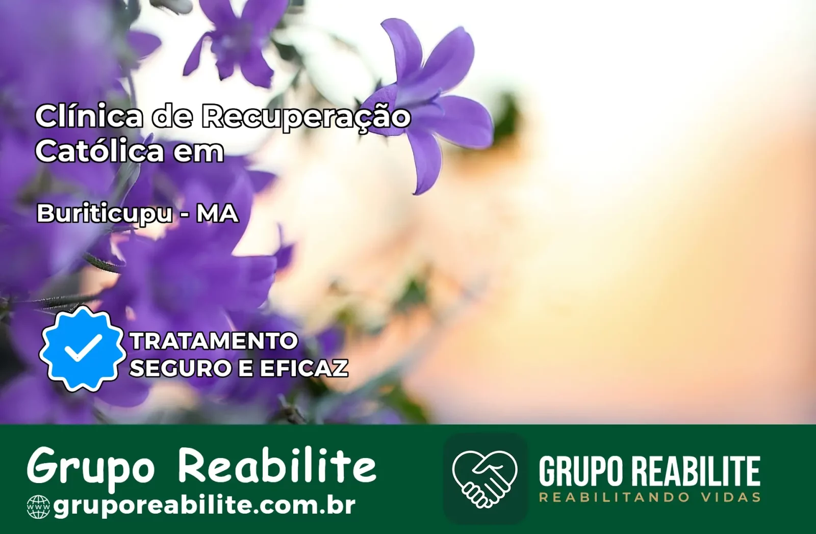 Clínica de Recuperação Católica em Buriticupu | Internação 24h