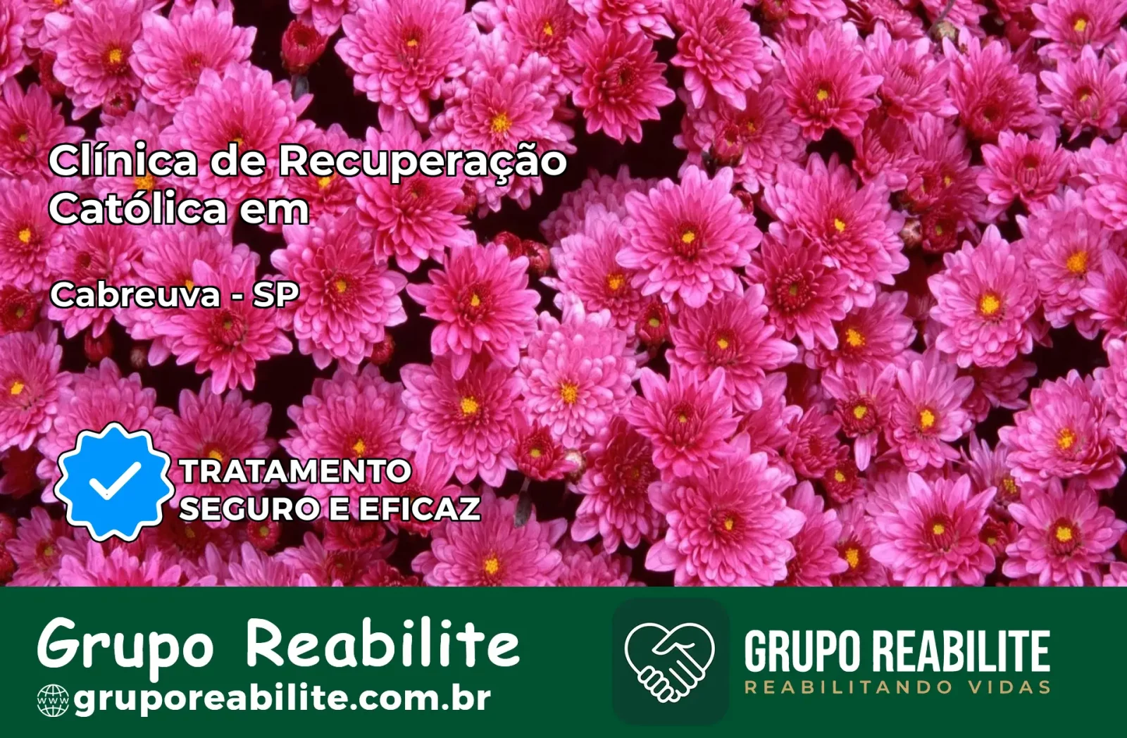 Clínica de Recuperação Católica em Cabreúva | Internação 24h