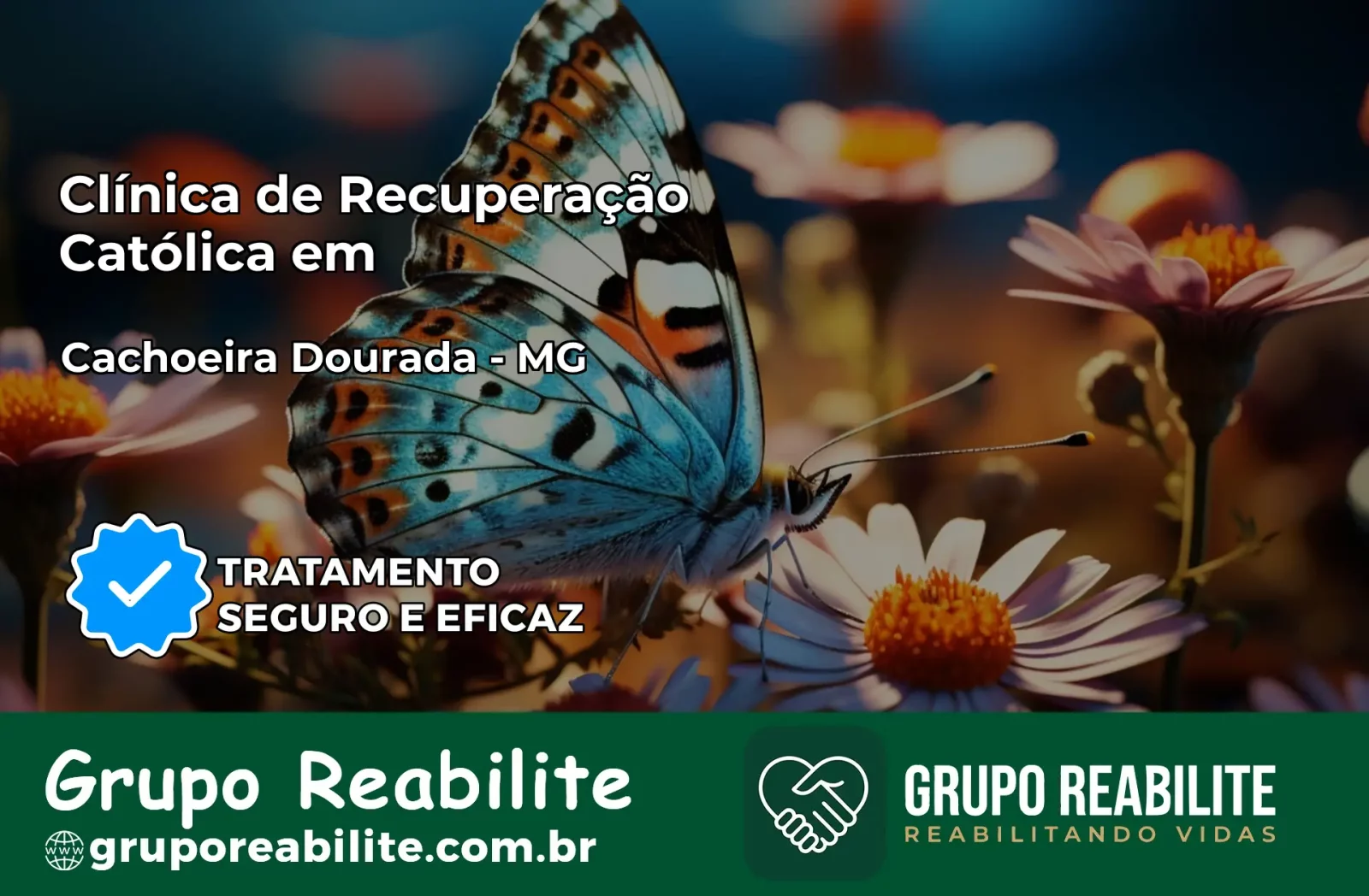 Clínica de Recuperação Católica em Cachoeira Dourada | Internação 24h