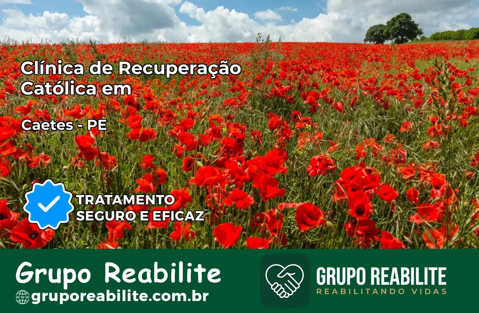 Clínica de Recuperação Católica em Caetés | Internação 24h