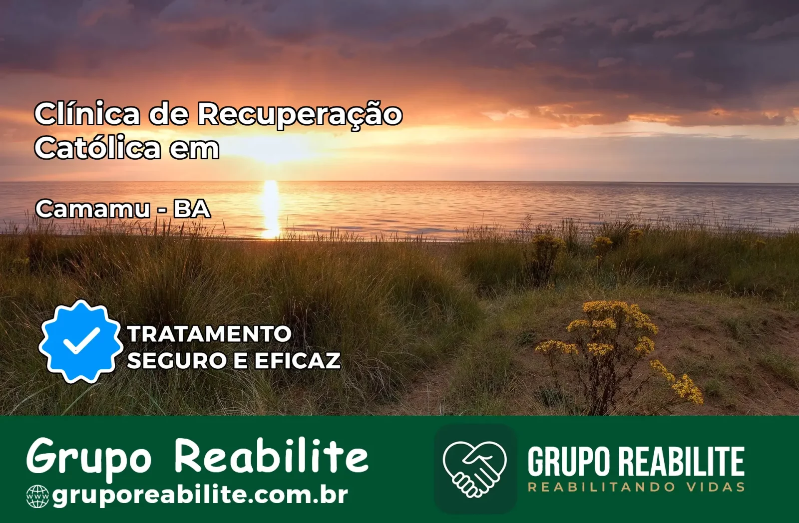 Clínica de Recuperação Católica em Camamu | Internação 24h