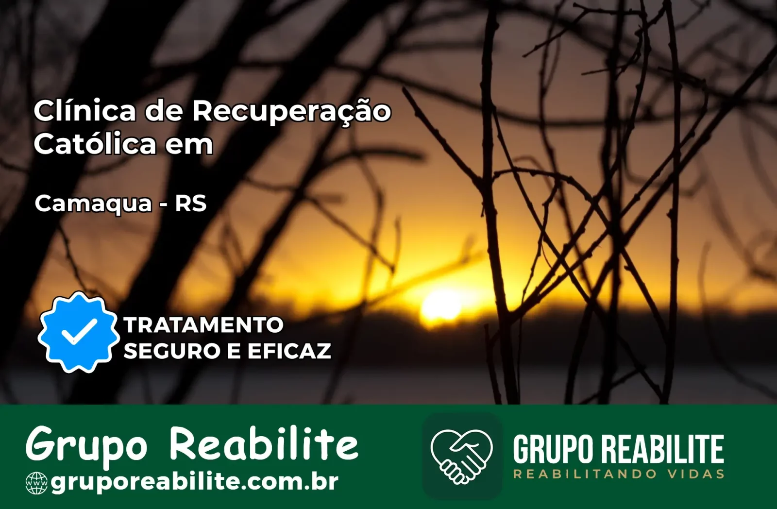 Clínica de Recuperação Católica em Camaquã | Internação 24h