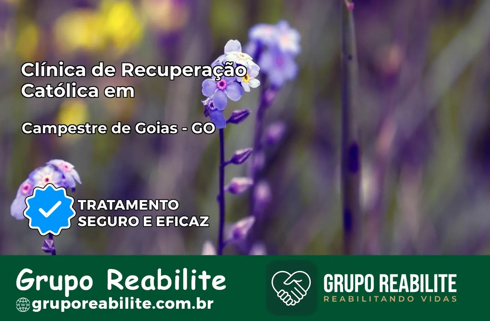 Clínica de Recuperação Católica em Campestre de Goiás | Internação 24h