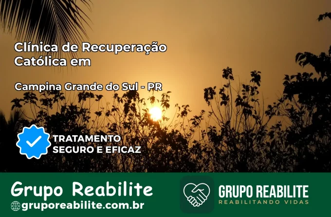 Clínica de Recuperação Católica em Campina Grande do Sul | Internação 24h